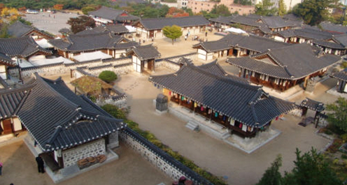 Hanok Village at Namsan-gol