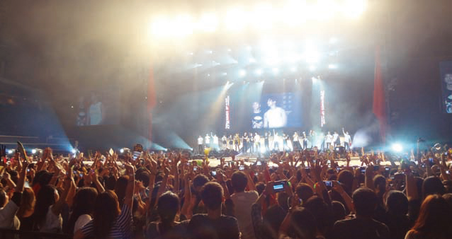 K-Pop concert in a great success