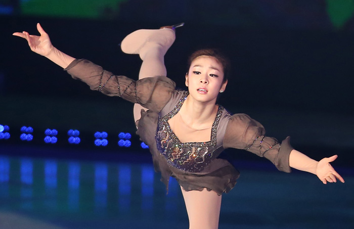 The figure skater performs <i/>Les Miserables (photo: Yonhap News). 