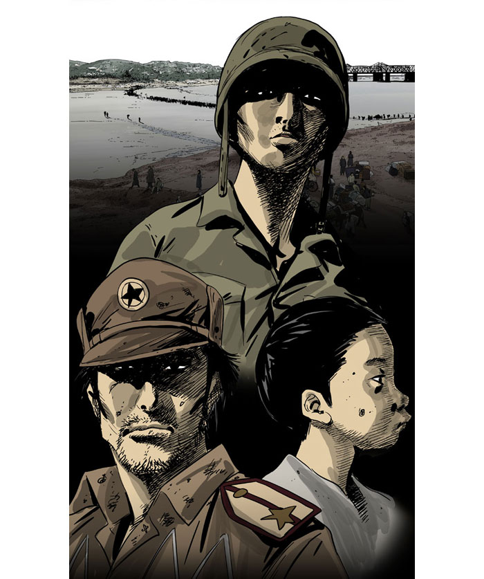 ‘Operation Chromite’ tells of Korean history after independence and through to the Korean War. It recently won the top -ranked Bucheon Comics Award.