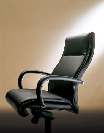 The above Fursys chair was used by leaders at the ASEAN-ROK Commemorative Summit. It was made from high-quality leather and uses a scientific design.