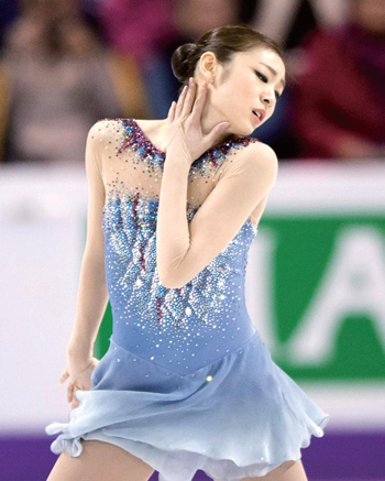 Kim Yuna won her second championship