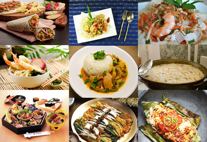 The Asian Food Festival allows visitors to sample a variety of food from across Asia from September 19 to October 4. (photos: the Incheon Asian Games Organizing Committee) 