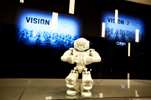 73 fish-themed robots will be on display at the Robot Pavilion. They will sing and dance and display human-like facial expressions (photo: Yonhap News).