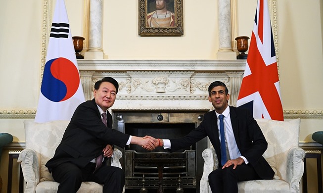 Downing Street Accord makes Korea, UK 'global strategic partners'