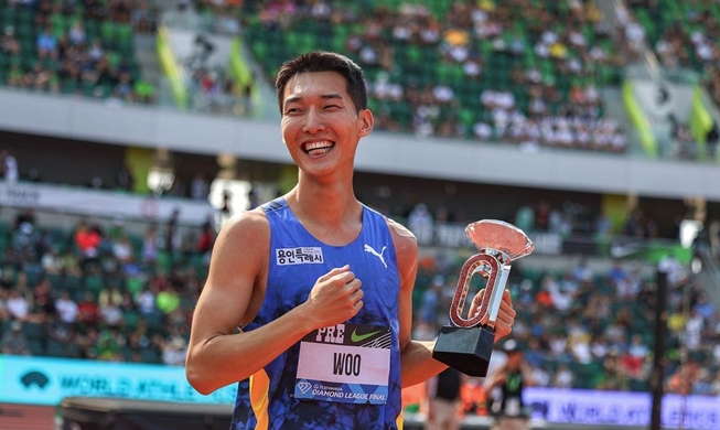 High jumper Woo makes history with Diamond League win