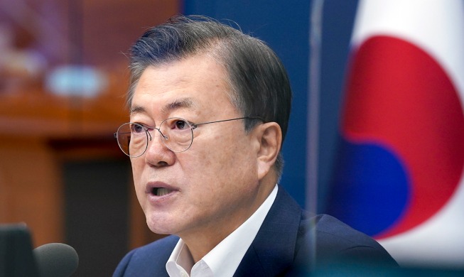 President Moon's message marks Int'l Women's Day