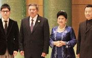 President of Indonesia learns about K-pop through Korea...
