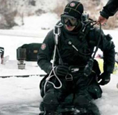 Kim Hyun Joong Goes Scuba Diving in a Frozen Lake 