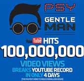Psy’s ‘Gentleman’ hits 100 million views in record time
