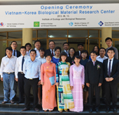 Korea-Vietnam biological material center opened in Hanoi
