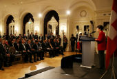 President attends Swiss business forum