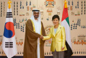 President Park, Crown Prince of Abu Dhabi discuss cooperation