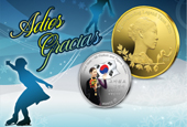 Kim Yuna commemorative medals go on sale