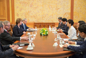 President Park meets High Rep. Ashton of EU