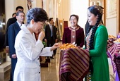 President Park pays state visit to Turkmenistan 