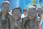 Fun in the mud at one of Korea's hottest summer destinations