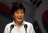 Park stresses South-North cooperation, Japanese recognition of history