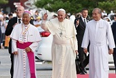 Pope visits Solmoe Sanctuary, birthplace of Korean Catholicism