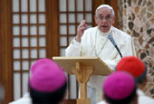 Pope meets with Asian bishops