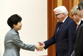 President meets German foreign minister