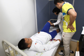 Gwangju Universiade hospital is athletes' guardian