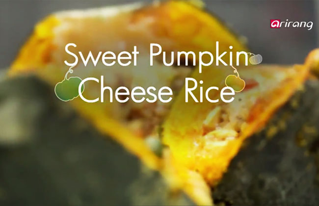 Sweet Pumpkin Cheese Rice