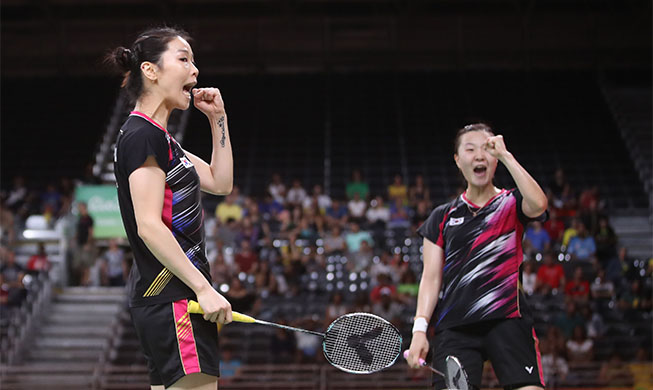 S. Korean team wins bronze in women's badminton doubles