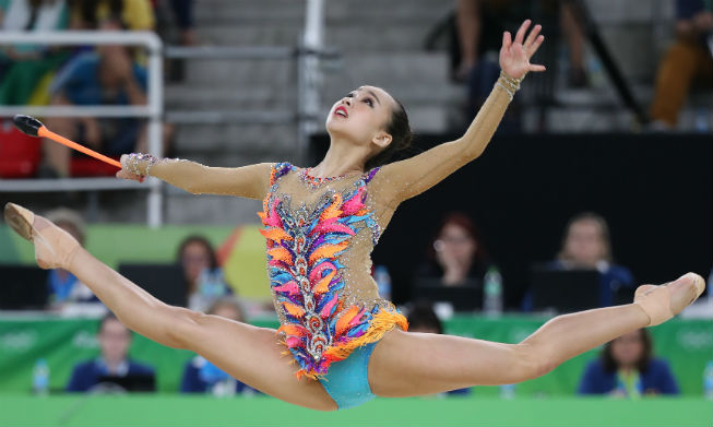 S. Korean rhythmic gymnast emotional after qualifying for 2nd straight Olympic final 