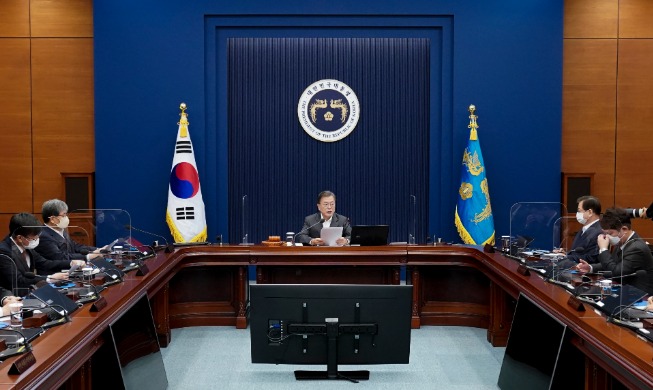 Opening Remarks by President Moon Jae-in at 59th Cabinet Meeting