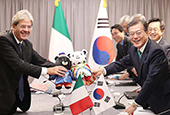 Korea-Italy Summit (September 2017)