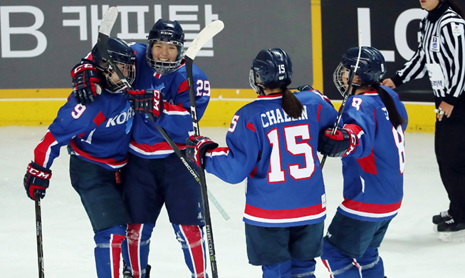 Joint Korean ice hockey team takes giant, slow first step