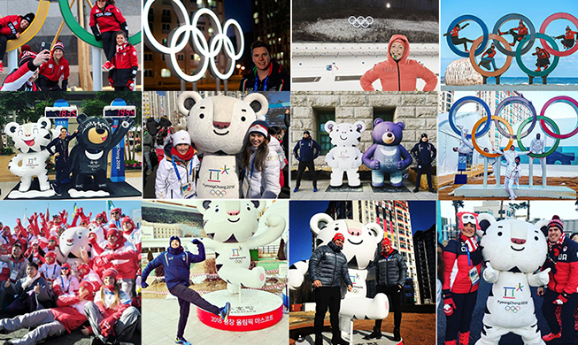 PyeongChang Olympians take to social media