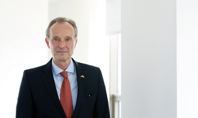 Olympic message from German Ambassador to Korea Stephan Auer
