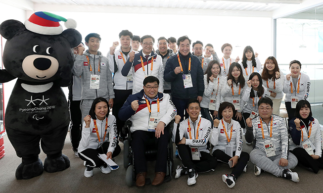Athletes’ leisure space opens at Team Korea House