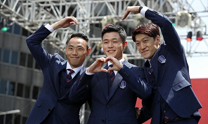 Team Korea gets set for World Cup