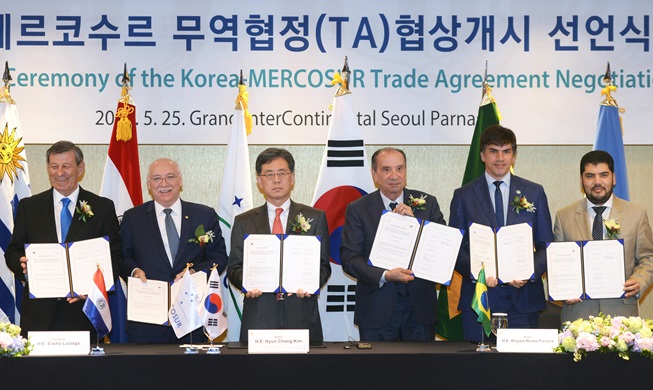 Korea, Mercosur begin trade negotiations
