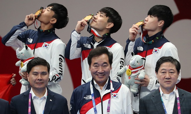 Asian Games Day 1 & 2: Korea achieves peace, victory