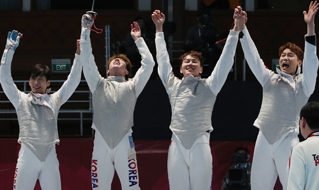 Asian Games Day 7: Korea celebrates a “golden day”