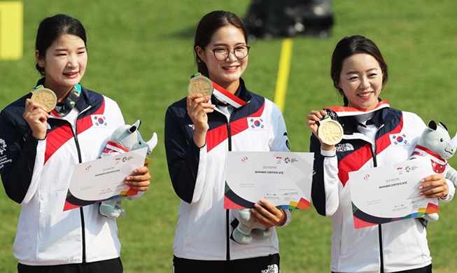 Asian Games Day 10: women archery team wins 6th consecutive victory