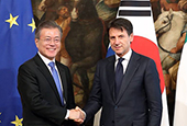 Korea-Italy Summit (October 2018)