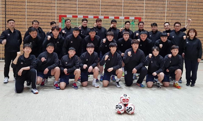 1st unified inter-Korean men’s handball team to compete at world championship