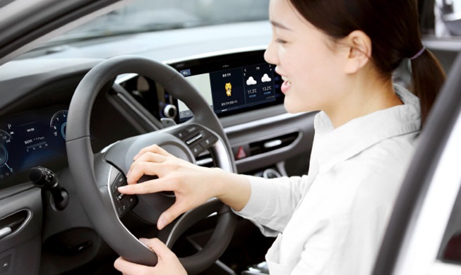 Newest Hyundai Sonata equipped with Kakao's AI tech