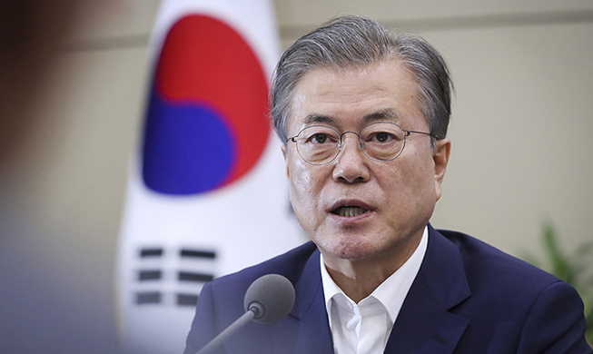 President Moon warns export curbs 'to damage Japanese economy more'