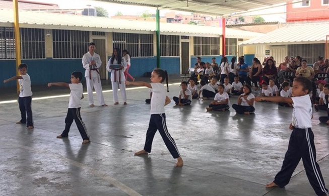 Honduras kick-starts taekwondo class expansion at public elementary schools