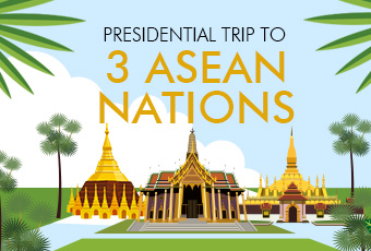 Presidential trip to 3 ASEAN nations