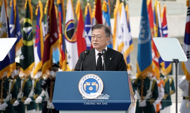 Address by President Moon Jae-in on 66th Memorial Day