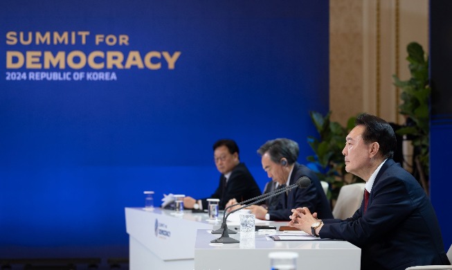 Remarks by President Yoon at the Closing Ceremony of the 3rd Summit for Democracy