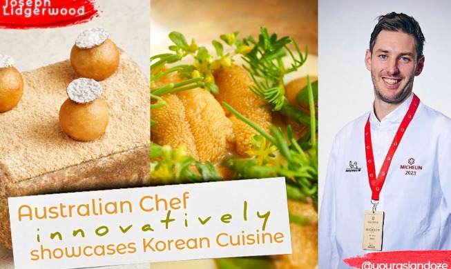 Seoul-based Australian chef creates innovative Korean cuisine