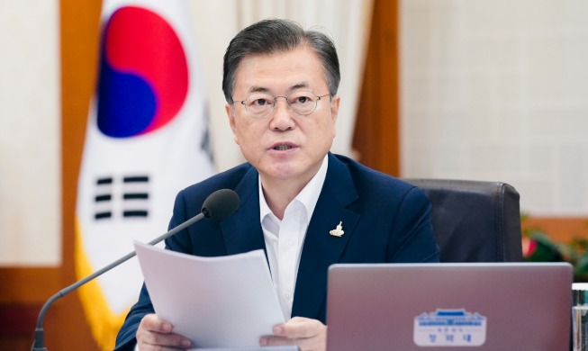 Opening Remarks by President Moon Jae-in at 37th Cabinet Meeting